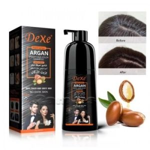 Dexe Dark Brown Hair Shampoo Bottle 420 ml